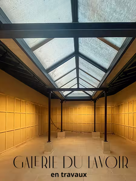 Galerie du Lavoir en travaux