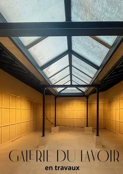 Galerie du Lavoir en travaux